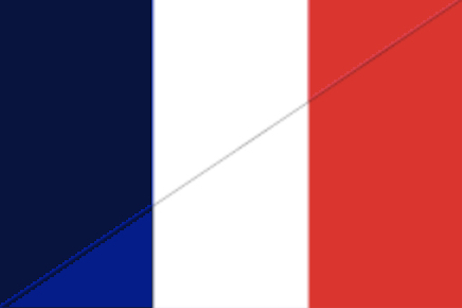 Emmanuel Macron zmienił jeden kolor na fladze Francji