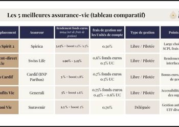 Comparatif 2026 : Découvrez les 5 meilleures assurances vie pour sécuriser votre avenir